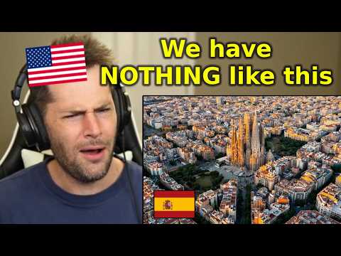 American Reacts to Barcelona
