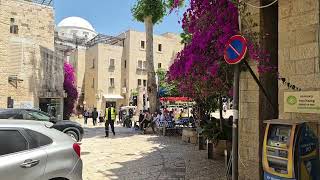 Walk Through Jerusalem Old City I From Jaffa Gate To The Jewish Quarter I 4K