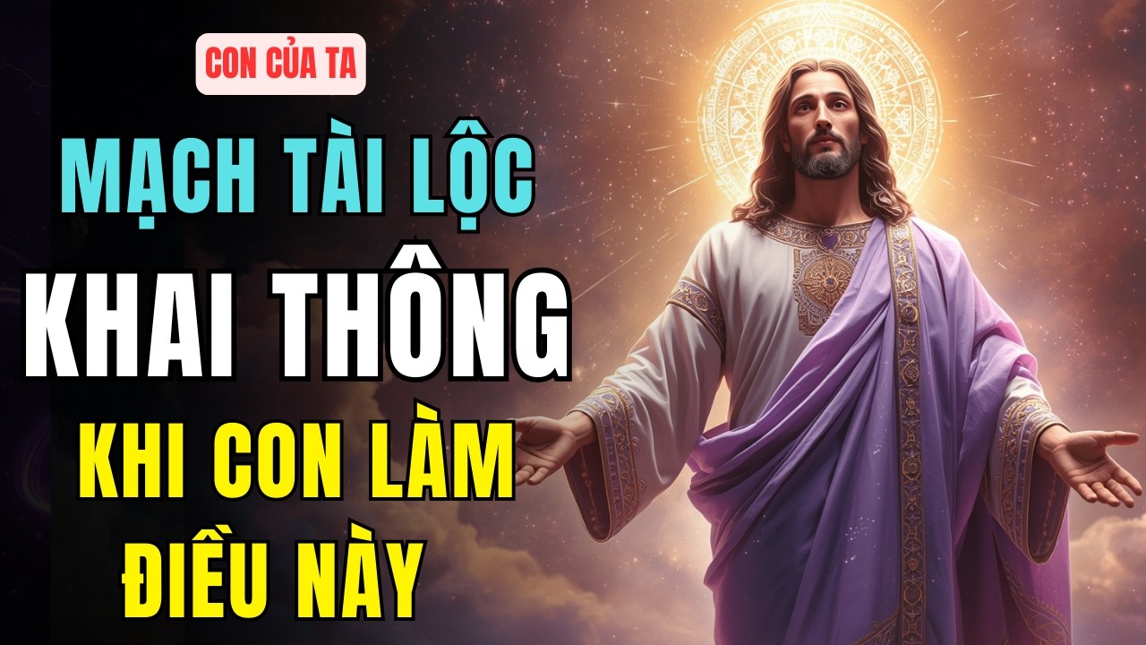 🔴 Mạch Tài Chính Của Con Sẽ Khai Thông Nếu Con Làm Điều Này, Thông Điệp Từ Chúa