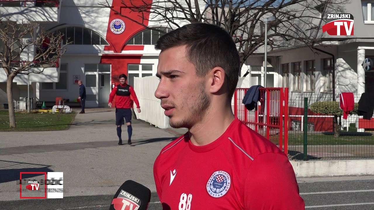 Mateo Božić za Zrinjski TV