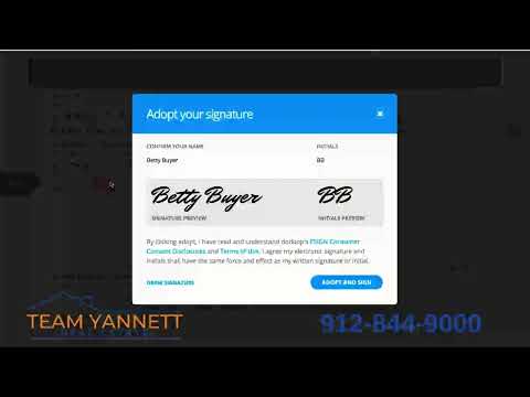 DotLoop Client Experience - How to sign the documents we just sent you. Simple, quick walk-through.