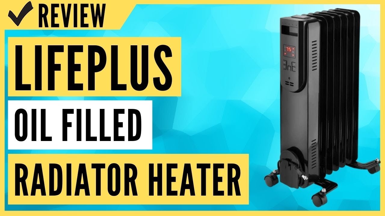 LIFEPLUS Oil Filled Radiator Heater with Remote Control Review YouTube