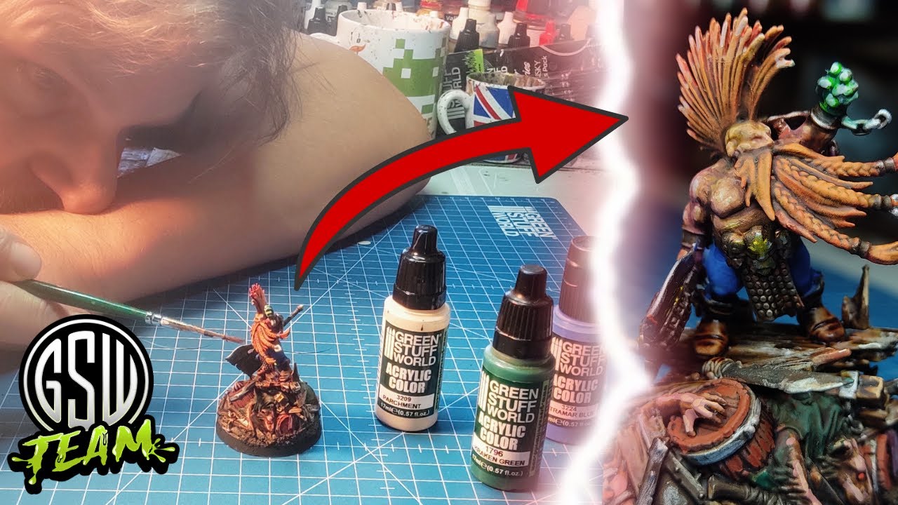 I Painted Gotrek Gurnisson with ONLY 