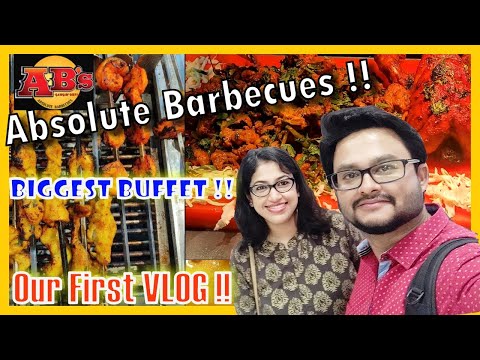 Absolute Barbecue Kolkata UNLIMITED Buffet |BIGGEST BUFFET | DISCOUNT | THE CITY COUPLE First VLOG