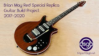 Brian May Red Special Replica Guitar Build Project - YouTube