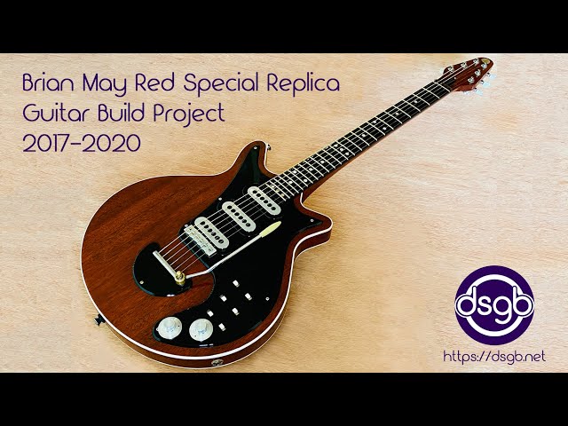 Brian May Red Special Replica Guitar Build Project - YouTube