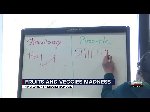 Ring Lardner Middle School hosts annual ‘Fruits and Veggies March Madness Tournament’