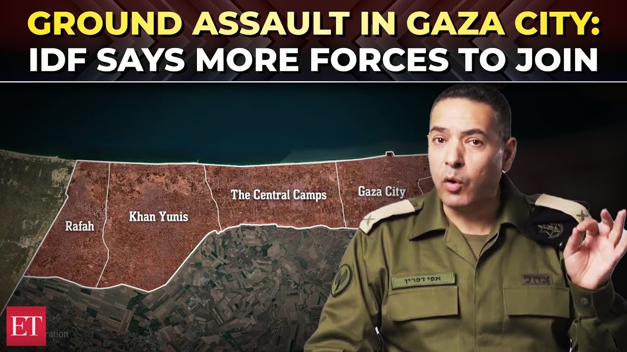 'Operation will continue until...': IDF says more forces to join ground assault in Gaza City