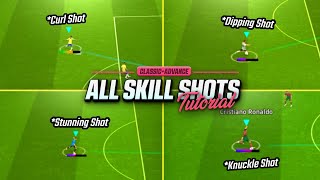 eFootball 2024 Mobile | All Skill Shots Tutorial (Classic + Advance Control)
