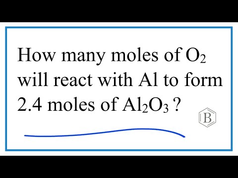 Video: Câți moli de atomi de oxigen sunt prezenți într-un mol de Al2O3?