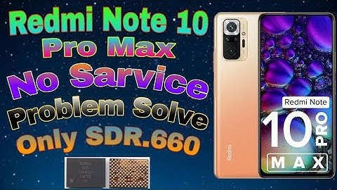 Redmi Note 10 pro No Service Problem problem 100% Solution #RedmiNote10Pro.maxPlease check yourvideo