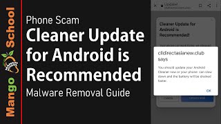 Cleaner Update for android Virus Removal Guide screenshot 5