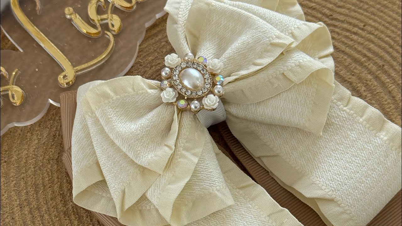 Moñito elegante paso a paso 