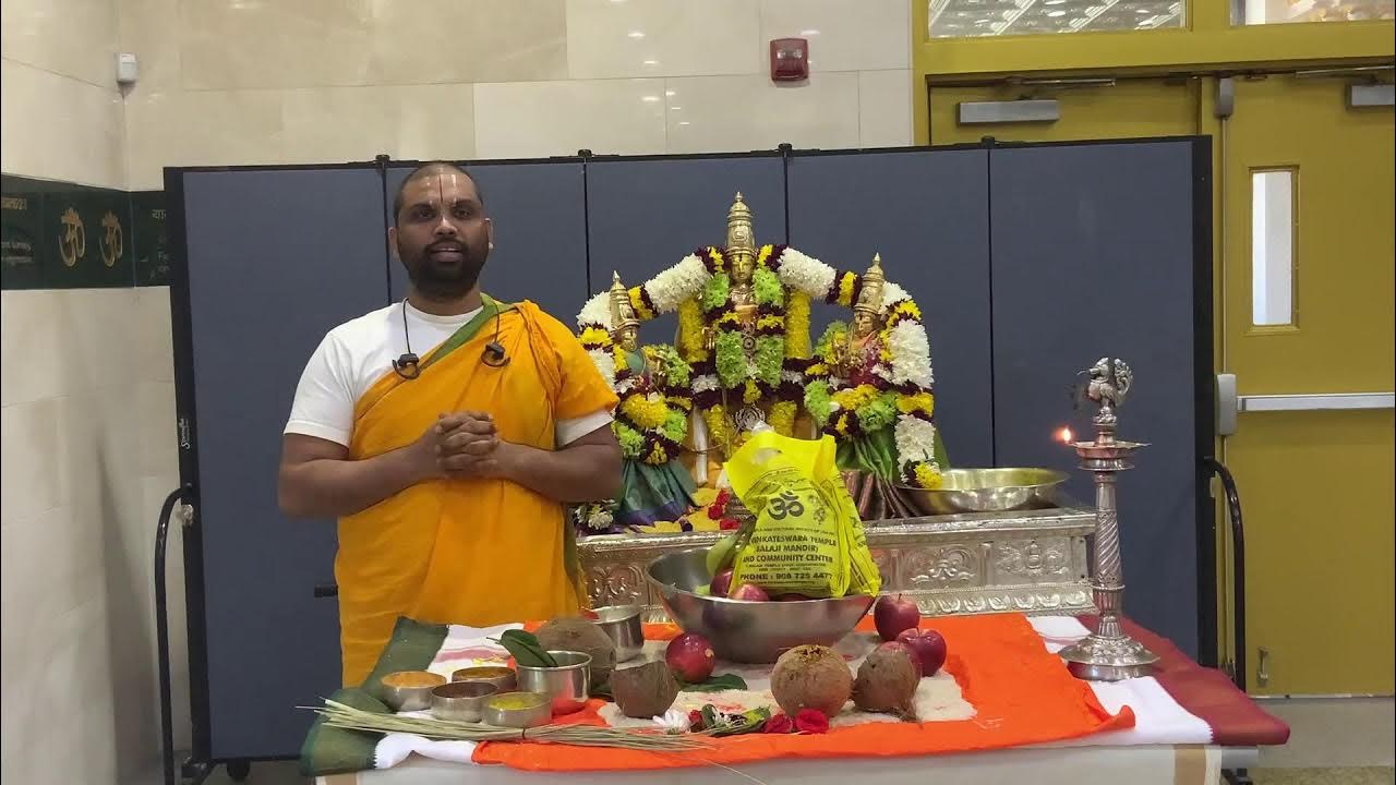 Sri Maha Ganapati Abhishekam & Sri Srinivasa Swamy Kalyanam on April 7