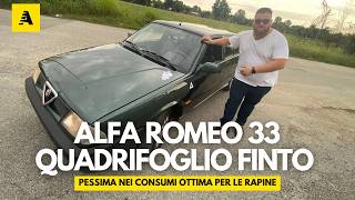 Alfa 33 fake cloverleaf π - if you make a mistake it doesn't forgive