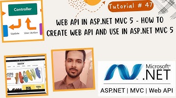 Tutorial 47: Web API in asp.net MVC 5 | How to create web api and use in asp.net mvc 5