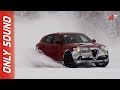NEW FCA WHAT'S BEHIND ALFA ROMEO STELVIO 2019 - ICE TEST DRIVE ONLY SOUND