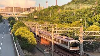 神戸市営地下鉄7000-C形 7153f 学園都市駅到着