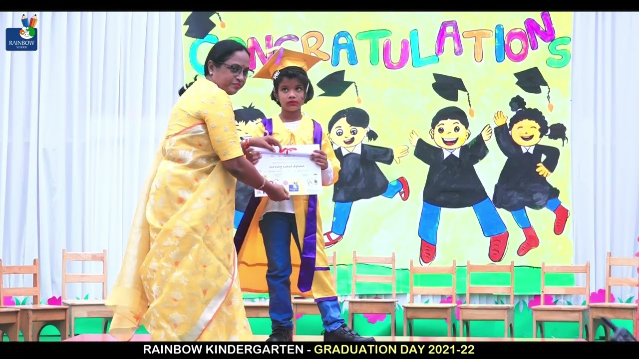 RAINBOW KINDERGARTEN GRADUATION DAY 2021-22 | RAINBOW SCHOOL