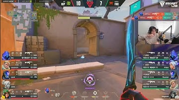 TenZ reacts to insane 1v3 clutch from NIP bnj