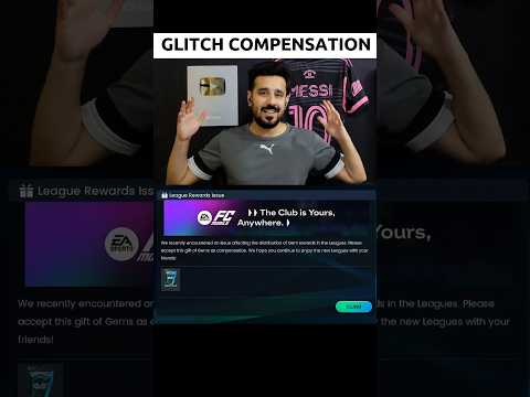 GLITCH COMPENSATION IS HERE 👀 #fcmobile