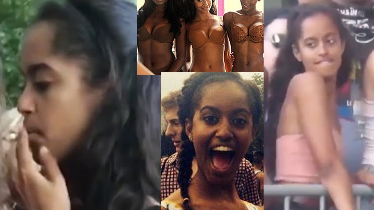 Sasha Obama Turns Wild In Miami As She Bares Her Butt