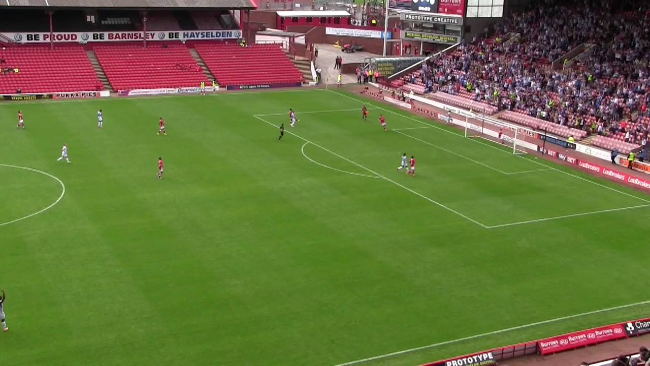 GOAL: Watch Steve Mounié's goal from Town's win at Barnsley