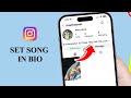 كيفية وضع أغنية في السيرة الذاتية على Instagram 