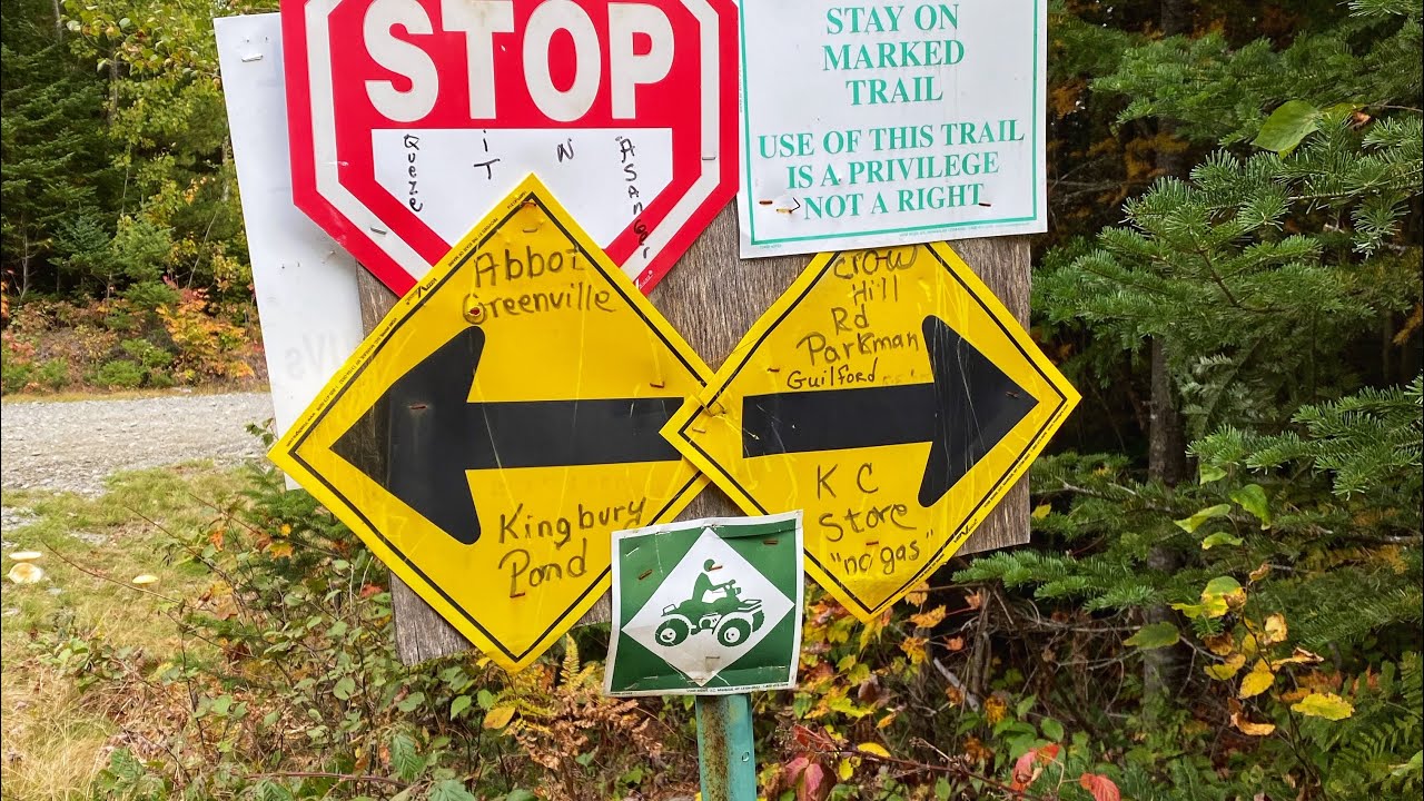 Maine ATV Adventure 154 Miles starting in Solon, Maine October 3