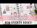 Plan With Me Using NEW Happy Planner Sticker Books! Classic Vertical  - Homespun and Baby - Dec 2023