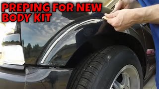 GETTING MY 2002 CHEVY S-10 XTREME READY FOR IT'S NEW BODY KIT