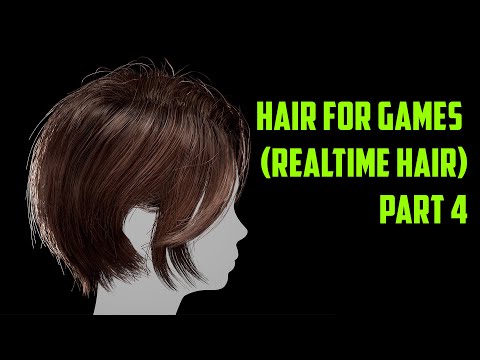 Ornatrix for Maya/Arnold: Hair for games(realtime hair). Part 4