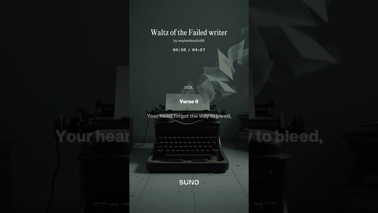 Waltz of the Failed writer