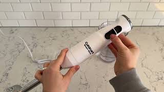 Cuisinart CSB-75 Smart Stick 2-Speed Immersion Hand Blender, White