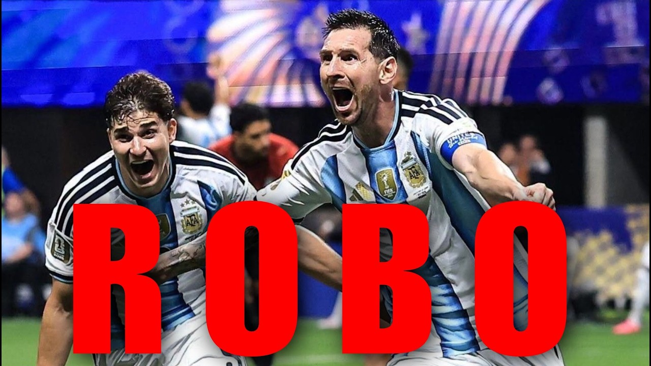 ROBO TOTAL en EL MUNDIAL..Hacen todo para que GANE MESSI y ARGENTINA... Ăł DIOS AMA a LOS ARGENTINOS?