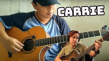 Carrie - Alip Ba Ta Reaction (Europe fingerstyle guitar cover) // Guitarist Reacts