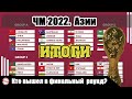 Чемпионат мира 2022. Отбор в Азии. Итоги. Кто вышел из групп? Результаты. Таблицы.