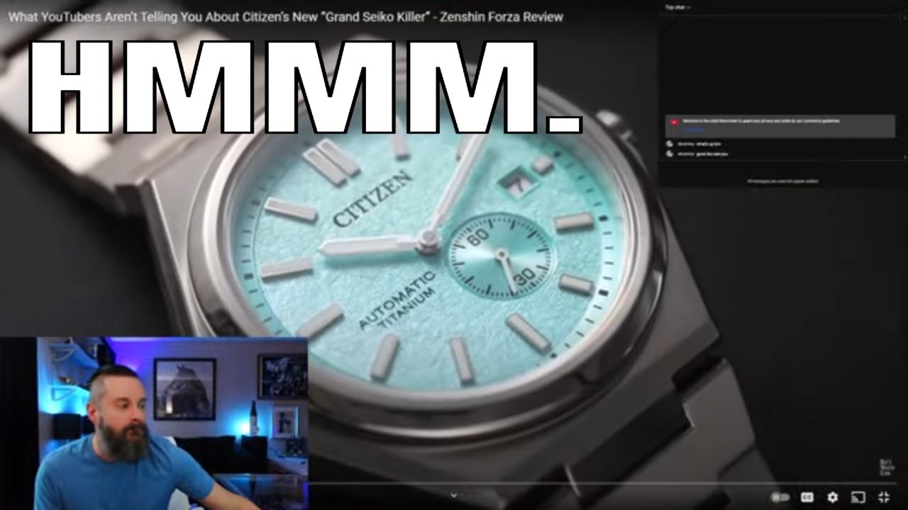 Bens Watch Club Review Of Citizen Zenshin Forza | Phatkat Collections Reaction