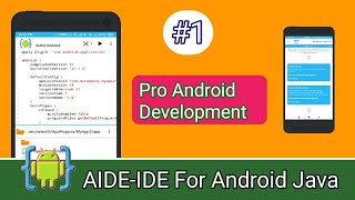 #01-AIDE-IDE For Android Java 👌 screenshot 5