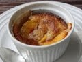 Peach Basil Black Pepper Parmesan Cobbler - Crazy and Delicious
