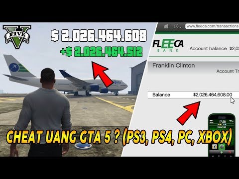 CHEAT UANG GTA 5 ! WOW LANGSUNG DAPAT UANG 2 MILYAR (WORK PS3 PS4 PC XBOX360/ONE) | STOCK MARKET