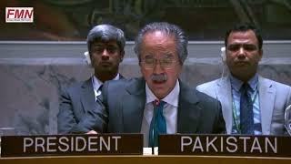 Statement Ambassador Asim Iftikhar Ahmad Permanent Representative of Pakistan to the UN,   At the Se