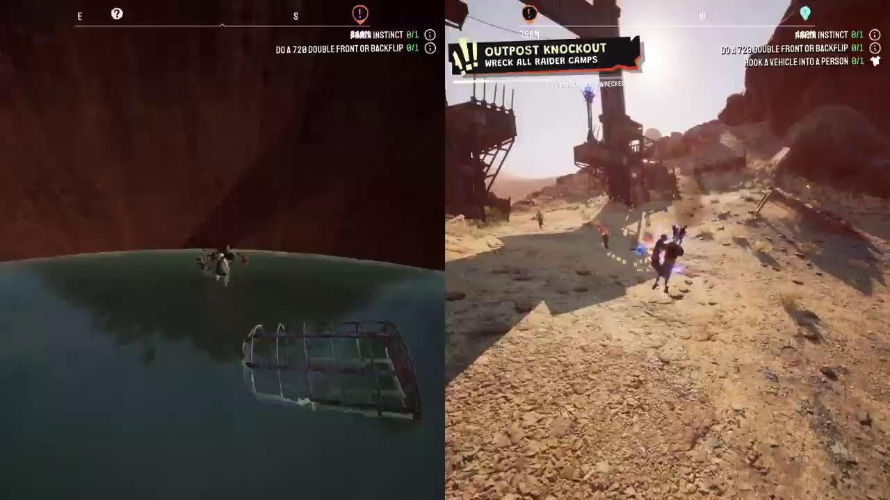 Lets Play Goat Simulator Baadlands Furry road PS5