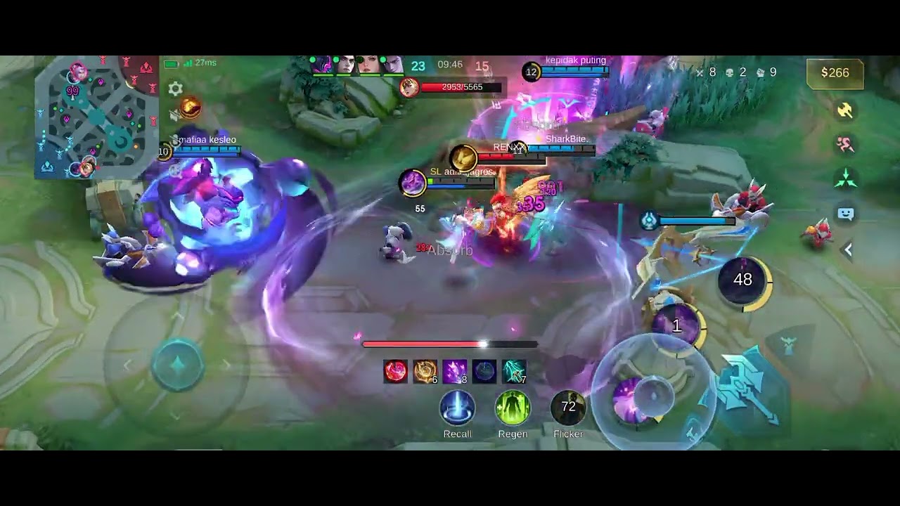 Vidio pertama langsung wangi#mlbbgamesopan