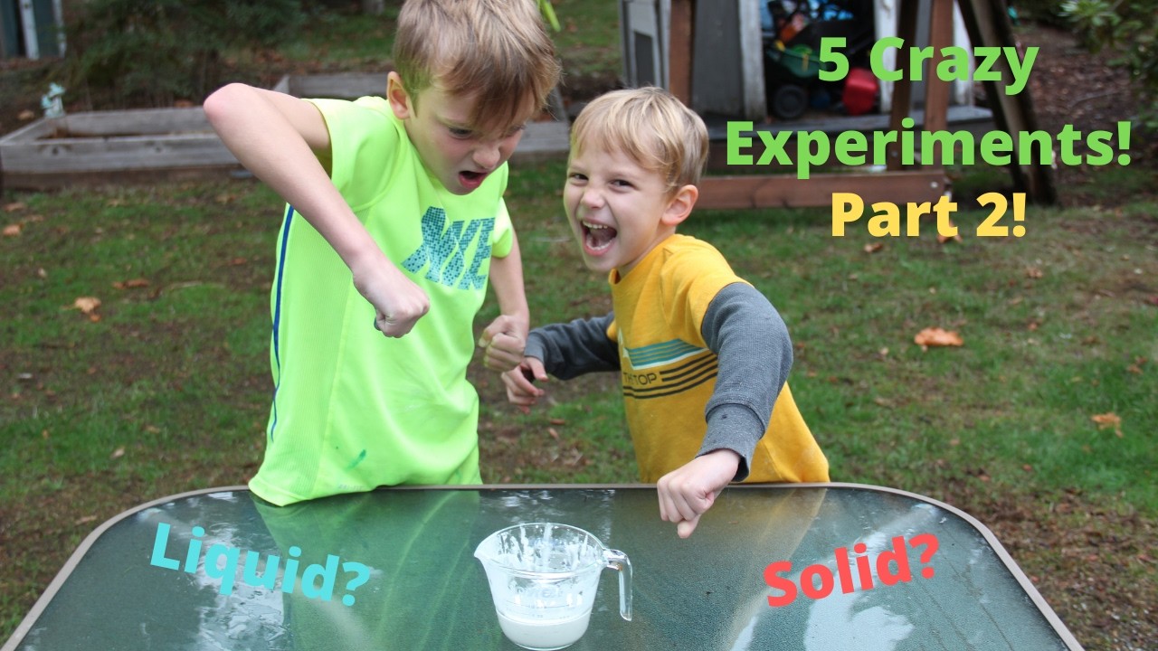 5 Crazy Experiments Part 2 - YouTube