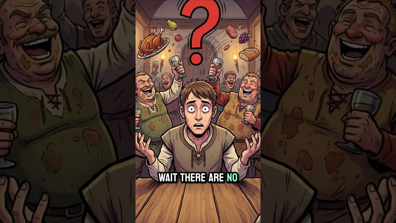 How Medieval People Ate Without Plates