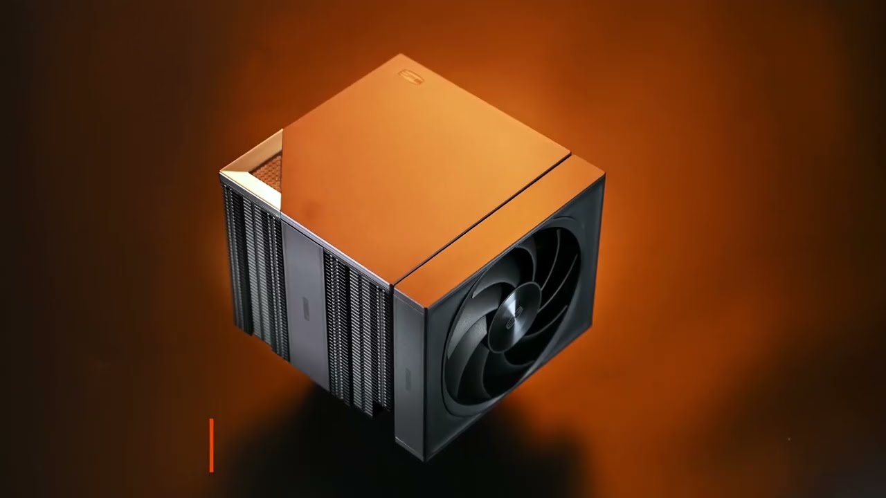koool PCCOOLER CPS RZ820 Dual Tower CPU Air Cooler, 8 Heat Pipes, 290W