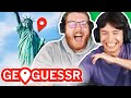 Unge und ich spielen GEOGUESSR FAMOUS PLACES gegeneinander 🌍