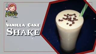 Vanilla cake shake | in one minute |