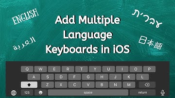 How to Add Multiple Languages to the iOS Keyboard